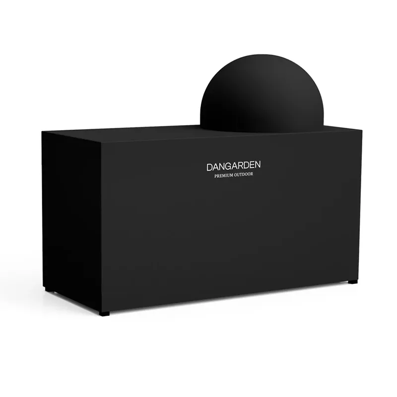 Водонепроницаемая крышка черного наружного шкафа