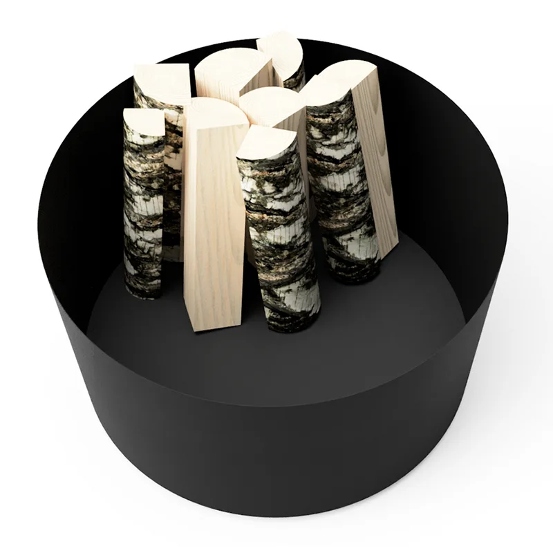 Оцинкованная металлическая круглая уличная сеялка