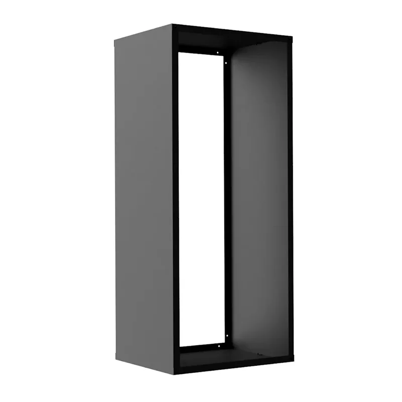 Открытое легко собираемое современное хранилище дров